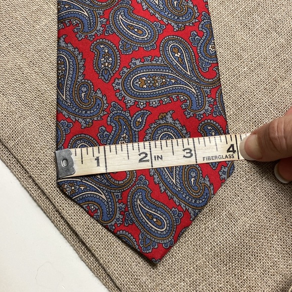 Reed St James 100% silk tie - Picture 5 of 5